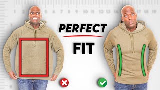 How To Make A BAGGY Hoodie Fit PERFECTLY