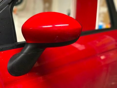 Fiat 500 Pop Mirror Replacement DIY Tutorial Video