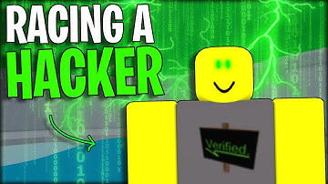 RACING A HACKER IN TOWER OF HELL (HE LOGGED INTO MY ACCOUNT) | TOWER OF HELL | ROBLOX