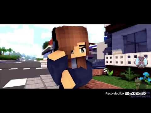 Девчонке хана видео. Ханна майнкрафт. Minecraft клип юни. Майнкрафт Ой Ой девушка. Юни майнкрафт песня.