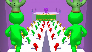 COLOR RUN STICKMAN 3D ( IOS & ANDROID) GAMEPLAY WALKTHROUGH PART 22