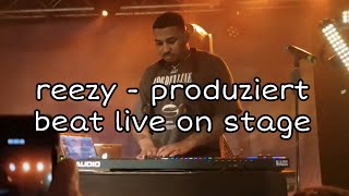 reezy - produziert beat live on stage (Frankfurt - Das Bett)