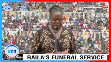 Winnie Odinga: My dad died in my arms, he died strong and with pride