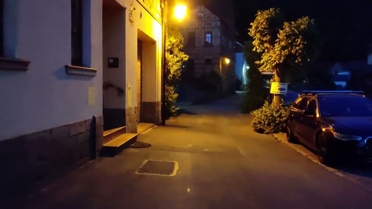 A Night Walk Through Stadtroda  Nachtleben