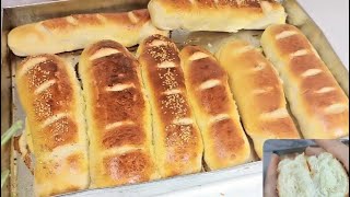 خبز السندويش للخرجات الصيفيه.        sandwich breadfor summer outings#sandwich #recipe #خبز #طاكوس