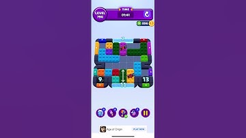 Level 790 colour block jam solved #colourblockjam #games #level790 #colorblocks