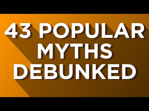 Myth Debunker: 43 Popular Myths Debunked - Fun Facts Trivia