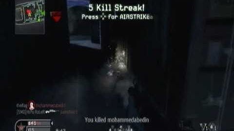COD4 MP5 Kill Streak
