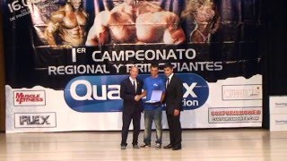 Agradecimientos Campeonato I OPEN QUAMTRAX NUTRITION Madrid Regional