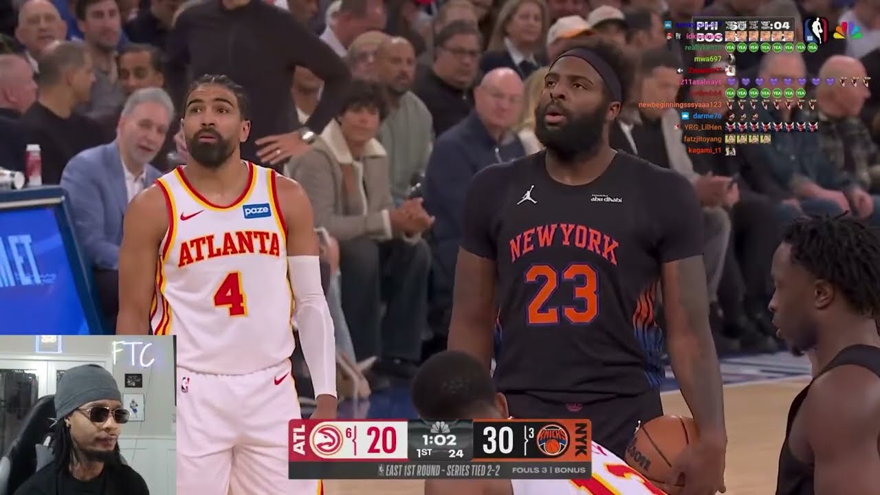 FlightReacts To #6 HAWKS at #3 KNICKS | FULL GAME 5 HIGHLIGHTS | April 28, 2026!