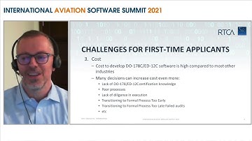 Mannarino: DO-178C/ED-12C –Software Considerations in Airborne Systems and Equipment Certification