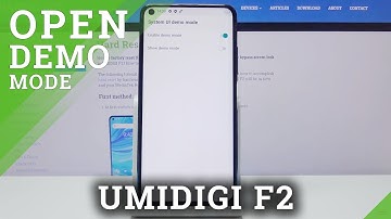 How to Access Demo Mode in UMIDIGI F2