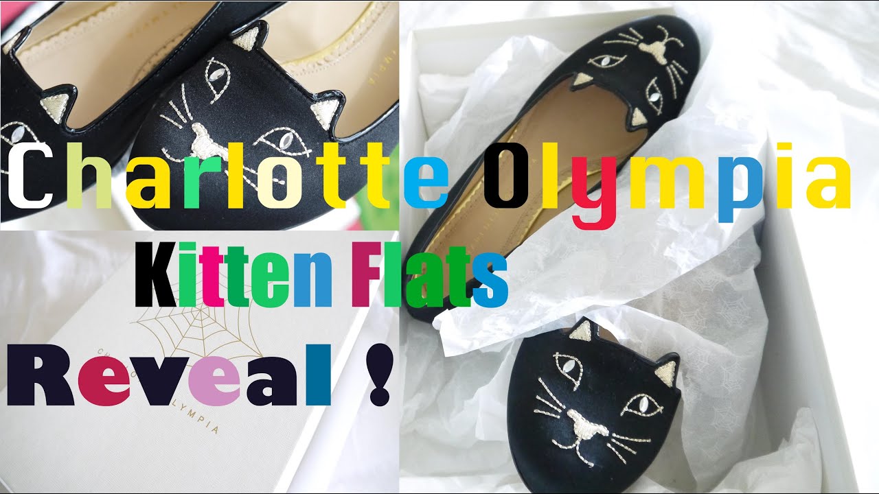 [Haul] Unboxing Charlotte Olympia Flats