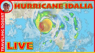 Hurricane Idalia Landfall Live From The Big Bend