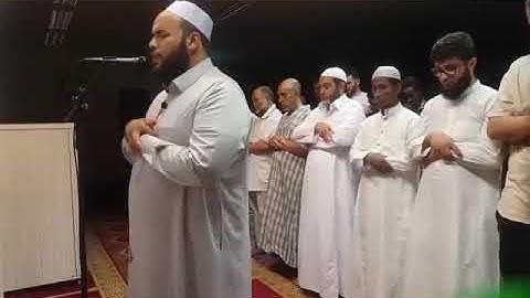 تلاوة من صلاة القيام بصوت القاريء الشيخ عبدالرحمن بن حامد