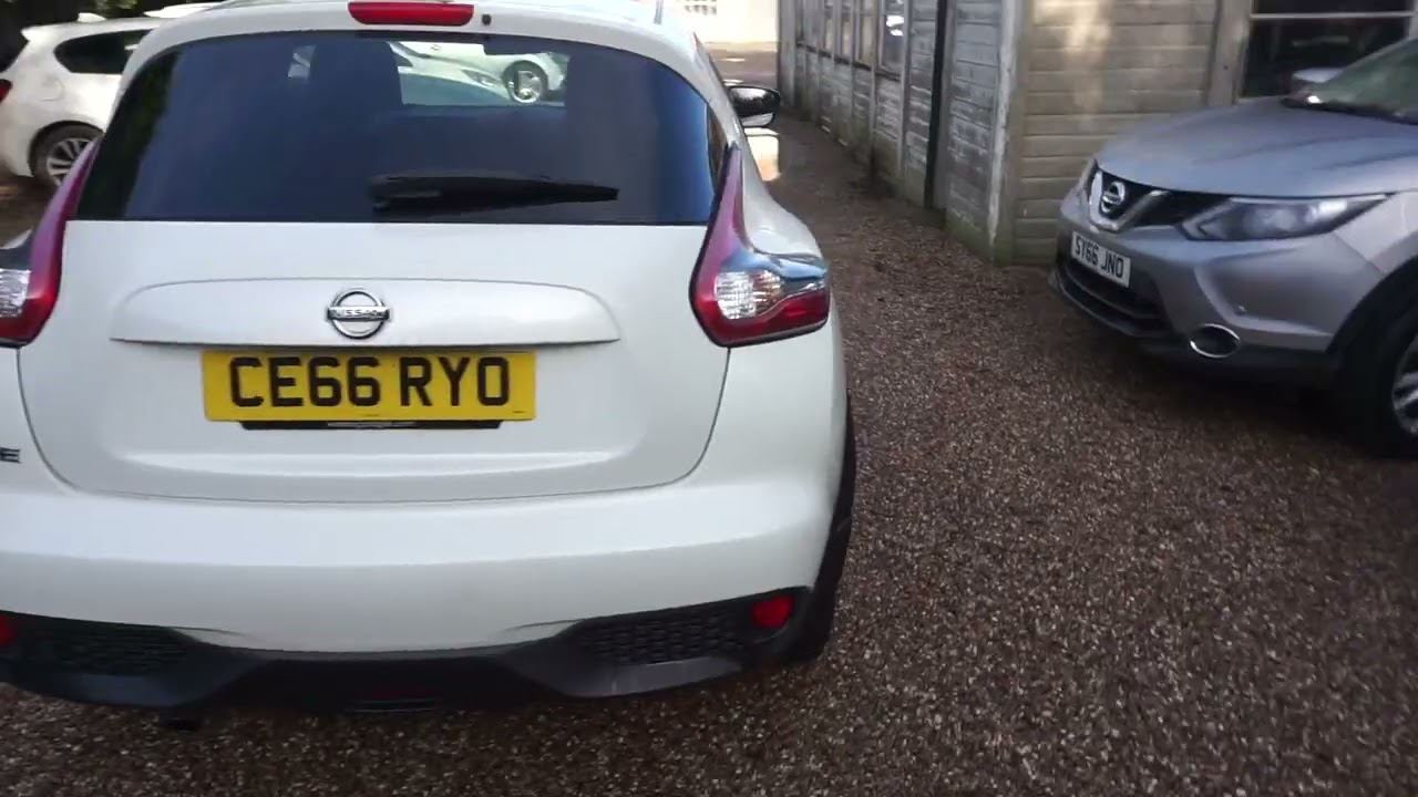 Nissan Juke 1.2 Turbo Tekna - White – 2016 - 77K - £154 PM – No Deposit Car Finance