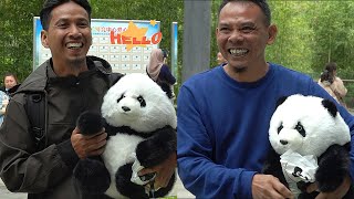 Daddy Yeop and Daddy Eddie came to see Shengyi from Malaysia! by 胖达日记 Hi Panda 10,248 views 7 days ago 1 minute, 58 seconds