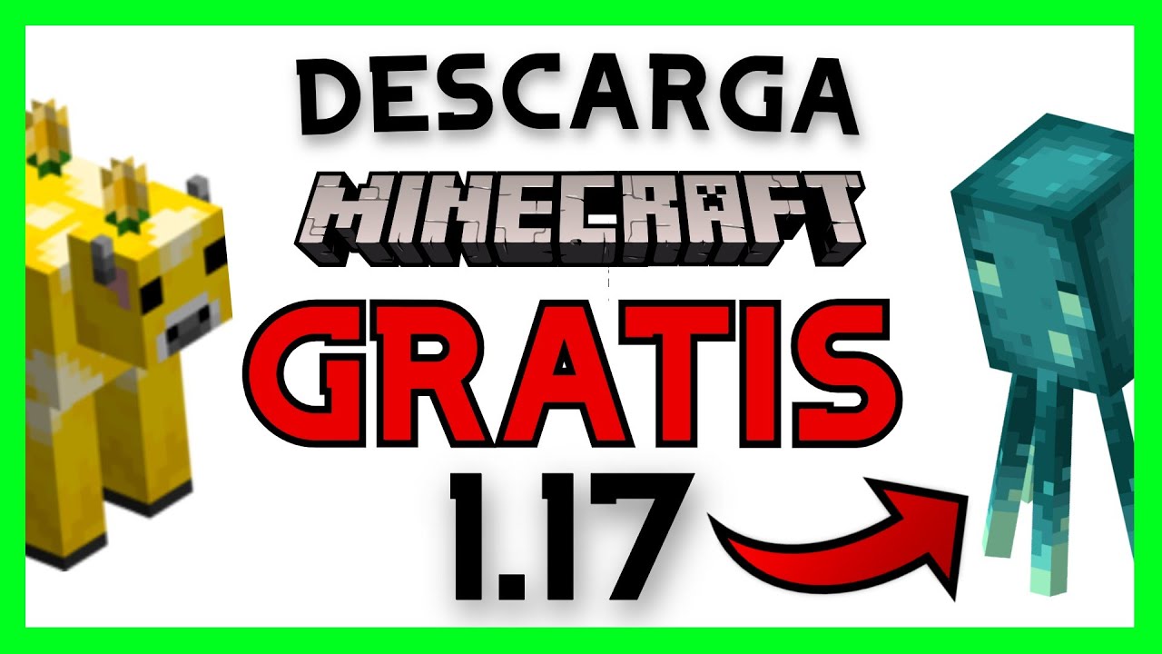💚COMO DESCARGAR MINECRAFT 2021 GRATIS [ ULTIMA VERSION ] JAVA 1.17 ...