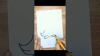 How To Draw A Porcupine. #easydrawing #drawing #simpledrawing #viral #cartoon #animals #porcupines