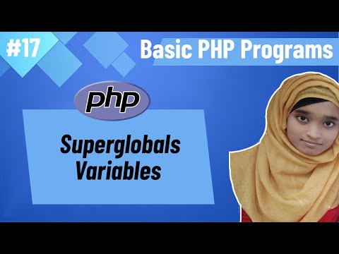 Basic PHP Programs Bangla (Part-17) | PHP Superglobals Variables