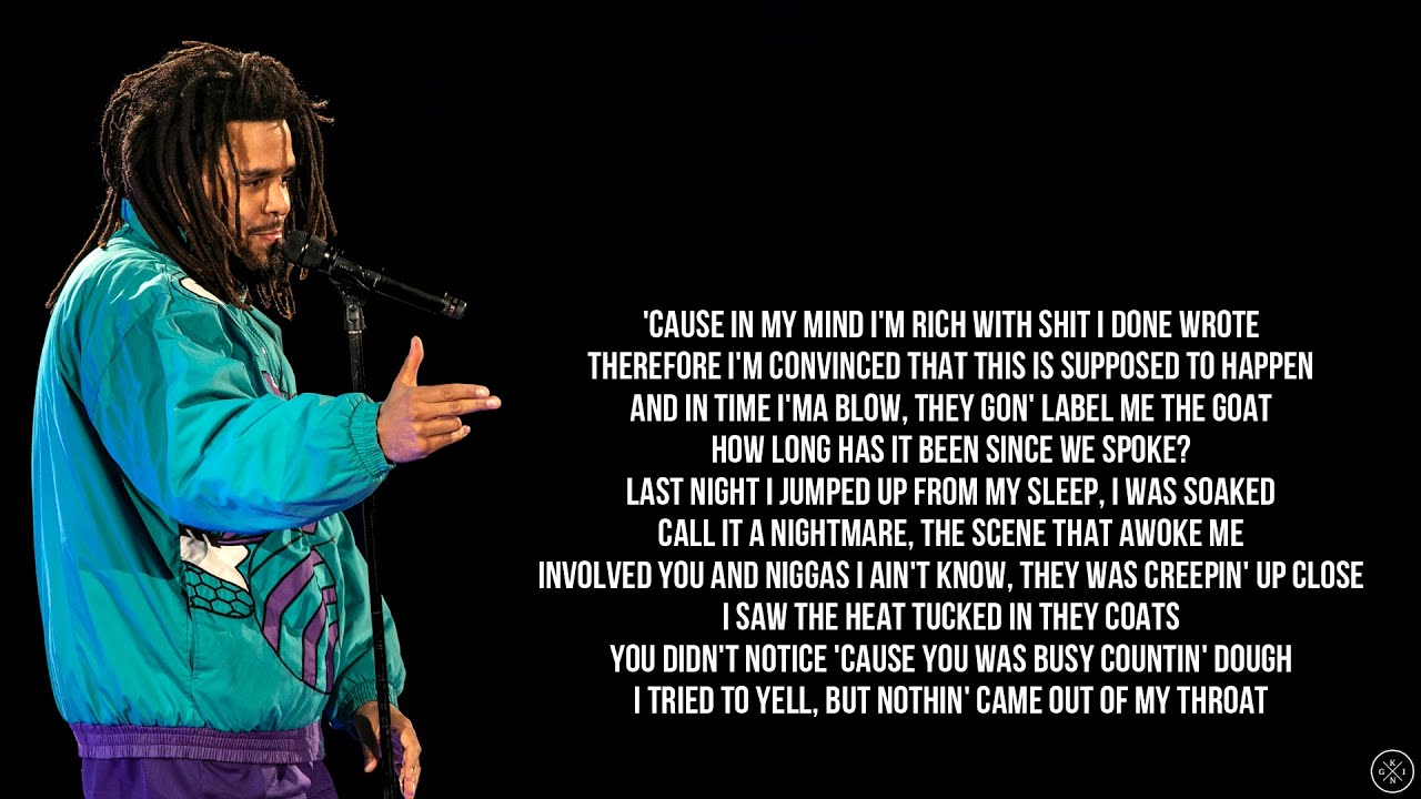 J. Cole - c l o s e (Lyrics)