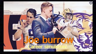 JOE BURROW CAREER SIMULATION! | DOES BURROW BECOME A HALL OF FAMER? | Madden 20