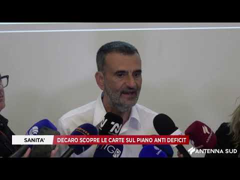 Video 16 MAGGIO 2026 - SANITÀ: DECARO SCOPRE LE CARTE SUL PIANO ANTI DEFICIT