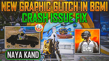 New Graphic Problem In Bgmi - After 6MB Patch Update | Crash Issue Solution | Joystick problem