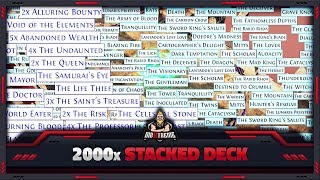 [PATH OF EXILE] – 2000x “STACKED DECK” – RISE OF THE SCHWING SOUNDS!