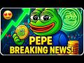 Pepe Coin Latest update 🐸  Pepe Crypto  Coin News - Pepe Coin Price Prediction | Pepe Token 😀