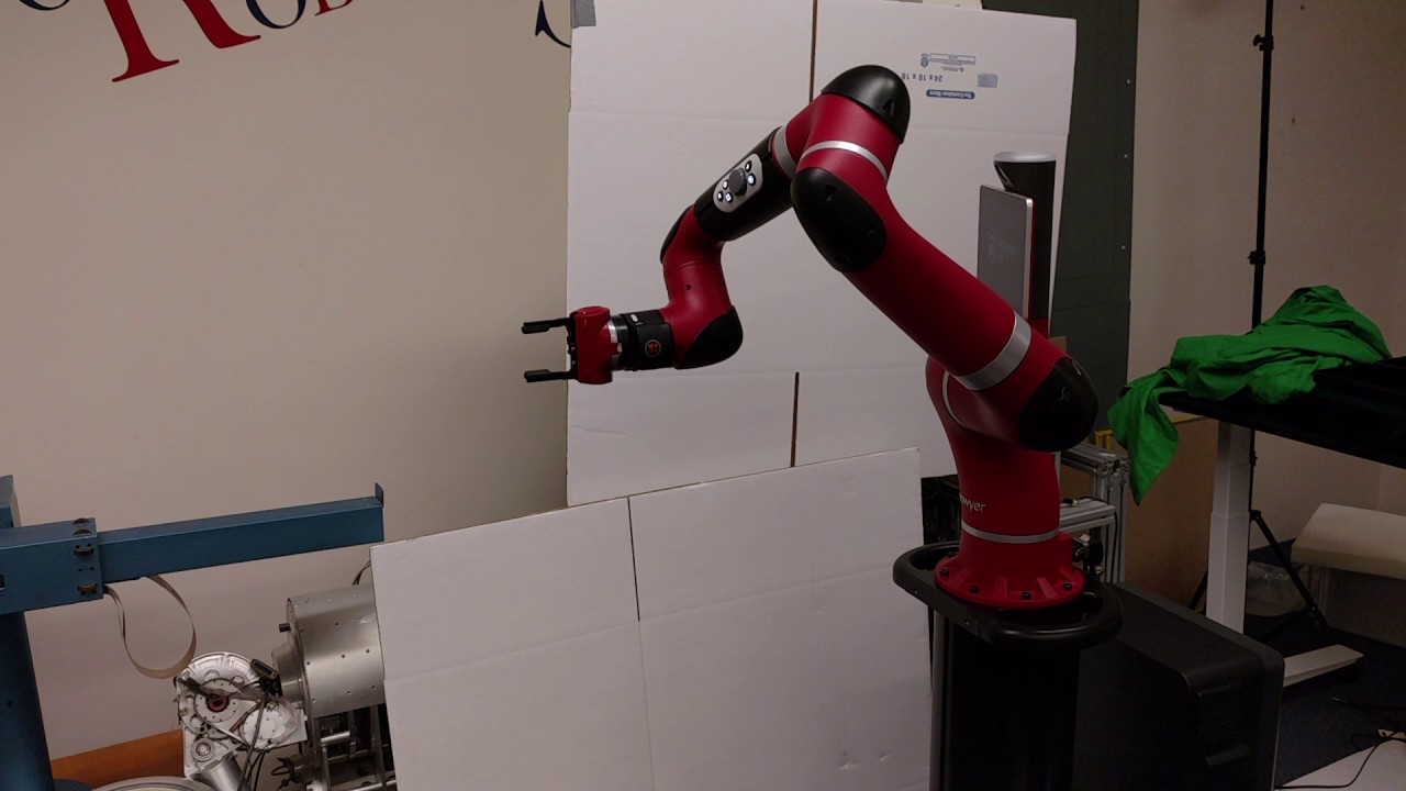 "sketchy" the Drawing Robot joint-space control with lower velocity limit