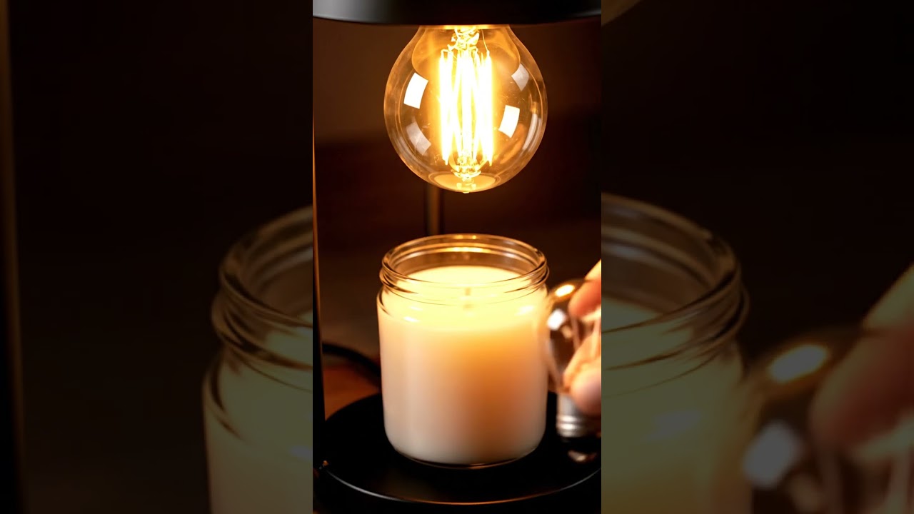 Candle Warmer Lamp | Flameless Wax Melt Lamp for Cozy Home Scent #giftideas #cozyhome  #homedecor