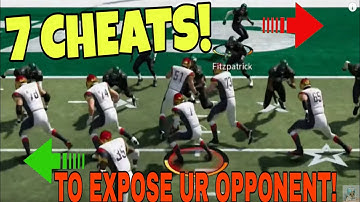 NO MORE GUESSING! 7 CHEATS that EXPOSE YOUR OPPONENT EVERY PLAY! Madden 20 Offense & Defense tips