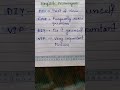 Learn English Acronyms with me #shorts #learnenglish #englishteacher