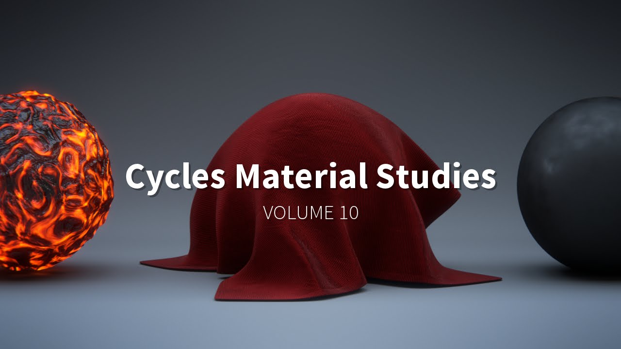 Cycles Material Studies (Volume 10) - YouTube