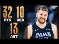 Luka Doncic Insanely Clutch Game 2 Performance #PLAYOFFMODE | May 24, 202