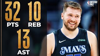 Luka Doncic Insanely Clutch Game 2 Performance #PLAYOFFMODE | May 24, 202