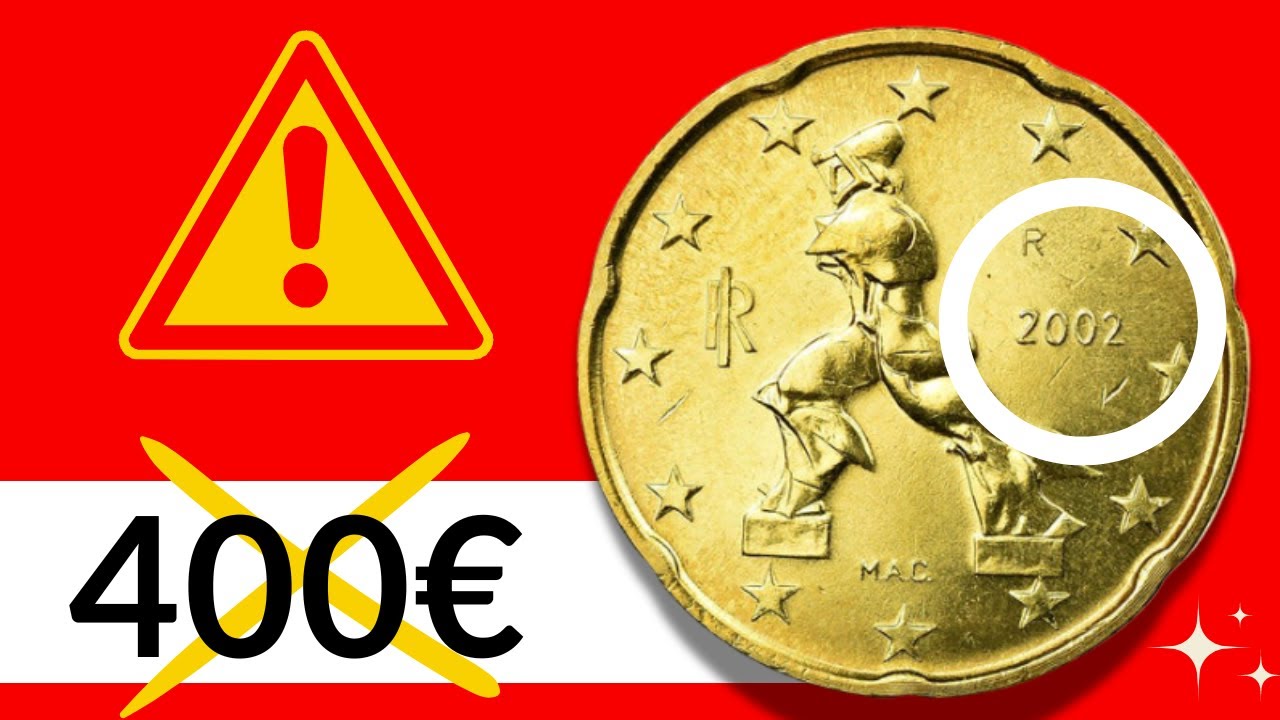 Une pièce RARE de 20 centimes 2002 Italie à 400€? - YouTube