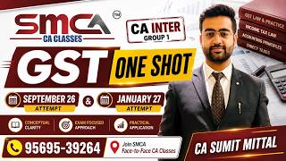 Return & Acc & Records 🔥 CA INTER GST ONE SHOT | September 2026 & January 2027 Attempt 🔥
