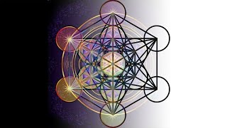 Geometría SAGRADA  como dibujar el cubo de METATRON paso a paso