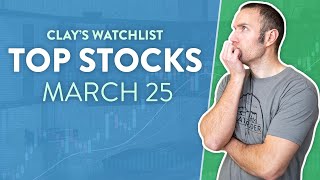 Top 10 Stocks For March 25, 2024 ( $Tlry, $Cgc, $Nvfy, $Back, $Amc, And More! )