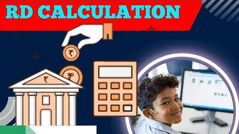 RD Calculation in excel / How to Calculate Recurring Deposits Interest using Excel || RD Deposits