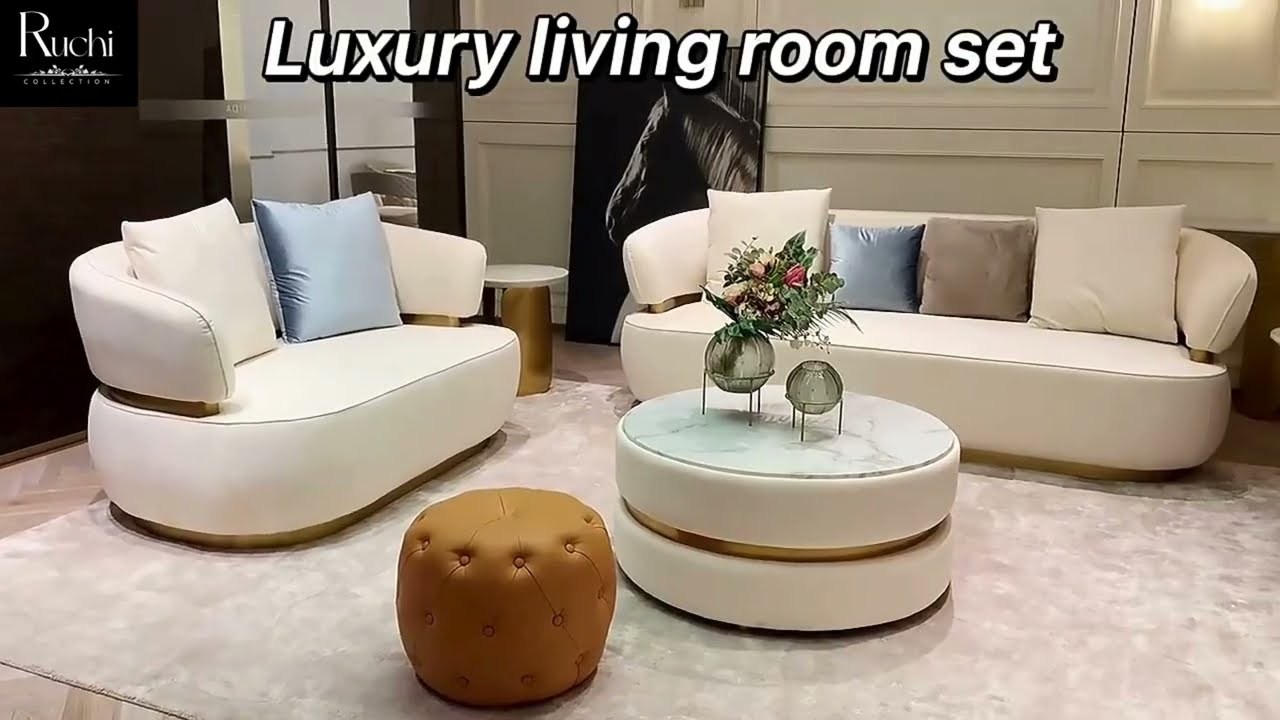 Modern 3-Piece Fabric Sofa Set | Ruchi Collection Product ID:- SUM367