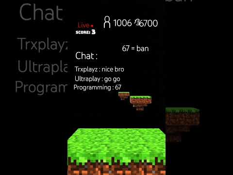 I play crazy parkor 2 in live .