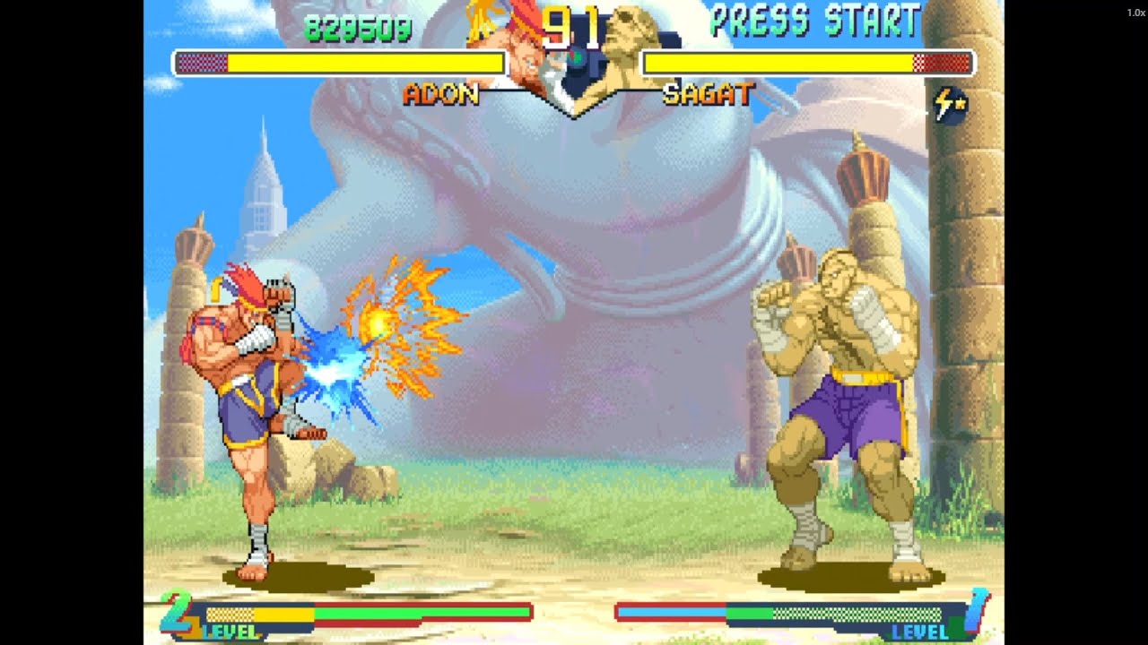 ADON — The Muay Thai Jaguar! | Street Fighter Alpha 2 Retro Gameplay