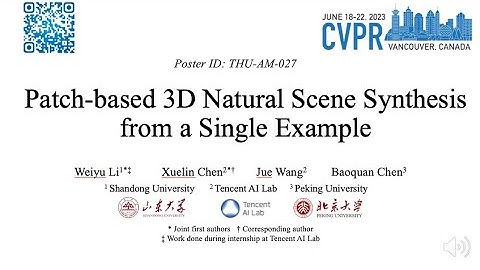 Sin3DGen_CVPR2023_presentation