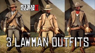 3 Lawman/Sheriff Outfits In Red Dead Online (Outfit Tutorial) - YouTube