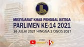 Live parlimen 27 julai 2021