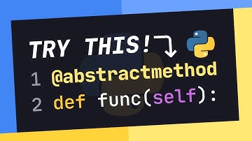 How To Use: "@abstractmethod" In Python (Tutorial 2023)