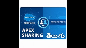 Salesforce Apex Sharing and Manual Sharing in telugu || #Salesforce|| #APEX|| #trailhead